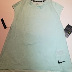 Nike Air Women's Running Top Dri Fit Teal